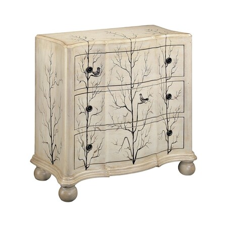 Stein World Stein World 11303 Winter Woods 3-Drawer Accent Chest 11303
